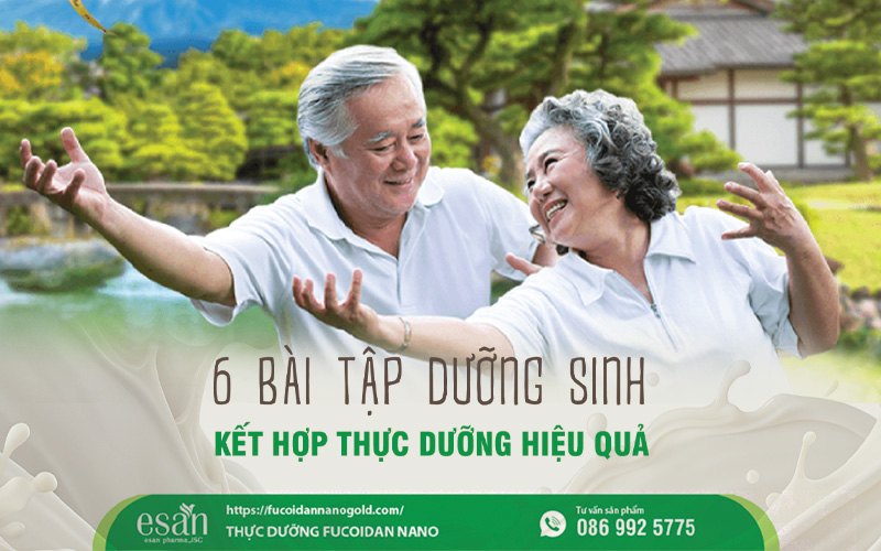 6 bài tập dưỡng sinh kết hợp thực dưỡng giúp cơ thể khỏe mạnh, dẻo dai