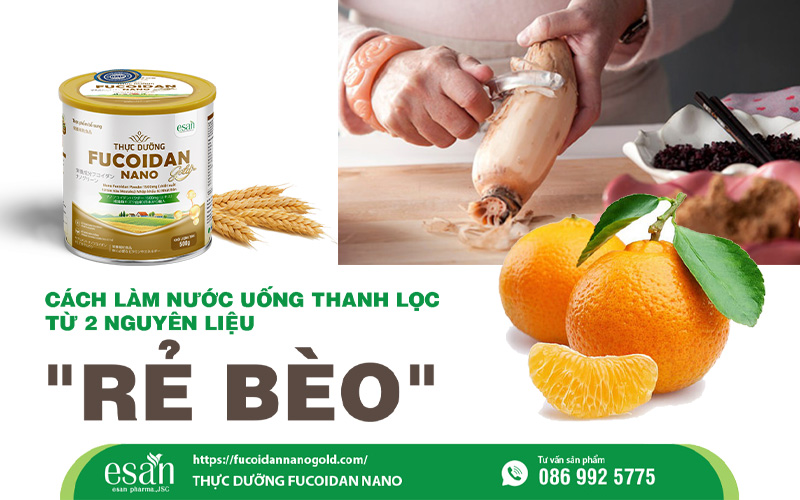 Thức uống detox tự nhiên cho cơ thể từ 2 nguyên liệu “rẻ bèo”