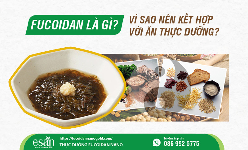 Vì sao nên kết hợp Fucoidan với ăn thực dưỡng?