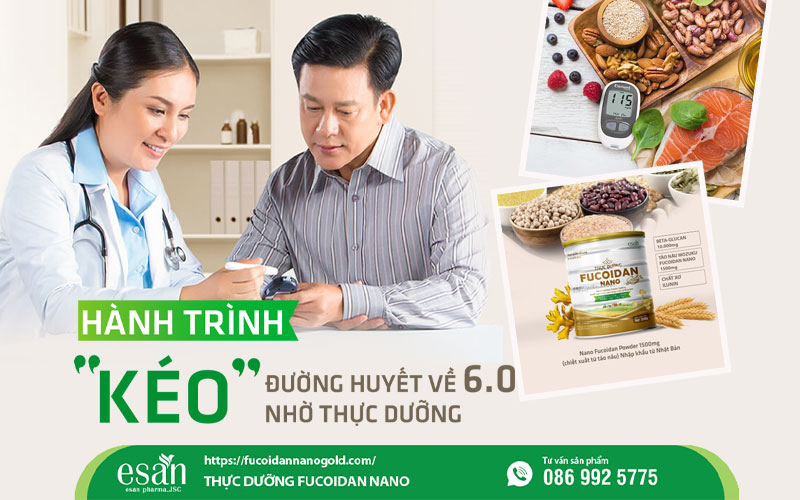 Hành trình “kéo” đường huyết về 6.0 nhờ thực dưỡng của người bệnh tiểu đường