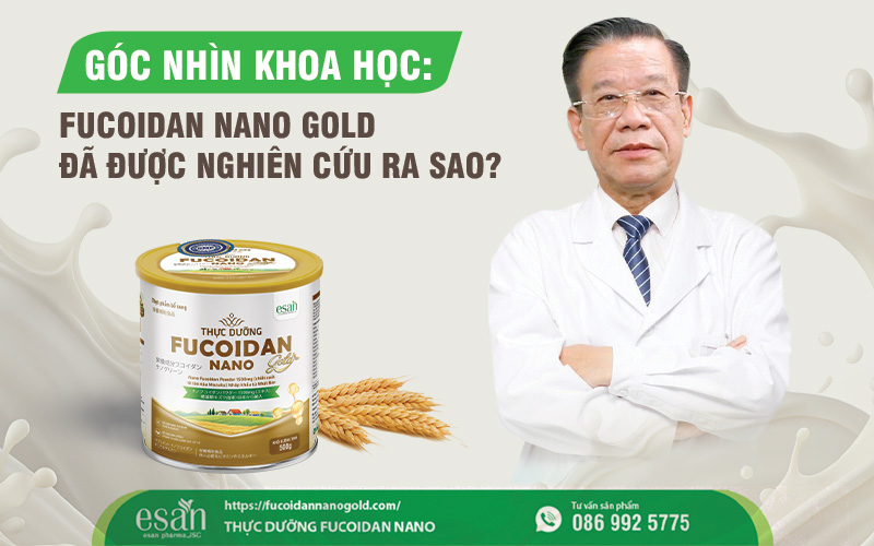 Fucoidan Nano Gold: Nghiên cứu khóa học nói lên điều gì?