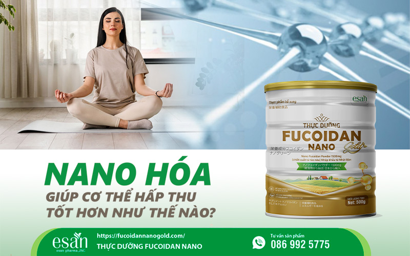 Nano hóa - Vì sao giúp cơ thể hấp thu dưỡng chất tốt hơn?