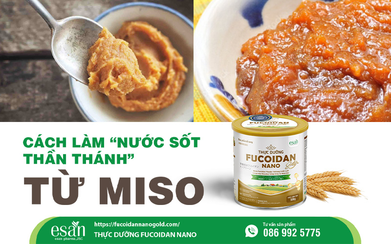 Cách làm nước sốt miso “thần thánh” chuẩn vị Nhật Bản 