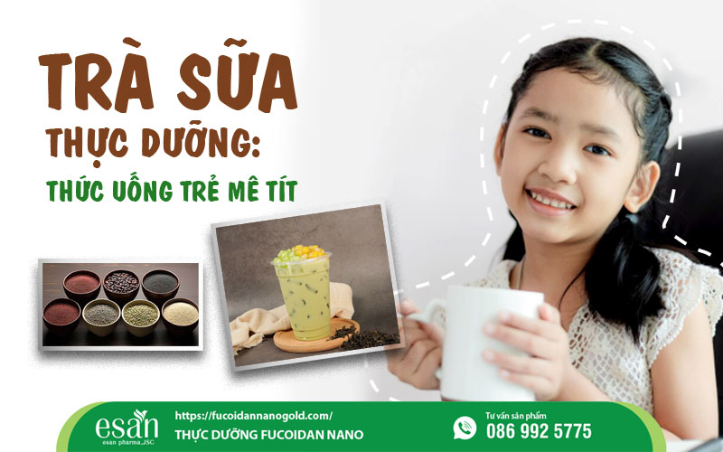 Trà Sữa Thực Dưỡng Cho Trẻ Em: Công Thức An Toàn – Dễ Làm Tại Nhà